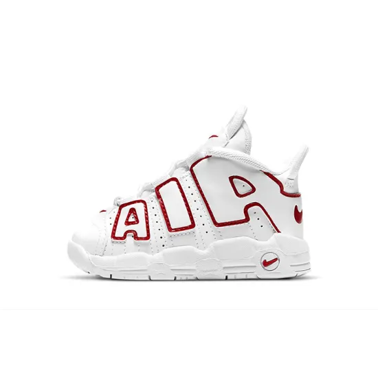 Nike Air More Uptempo White Varsity Red TD