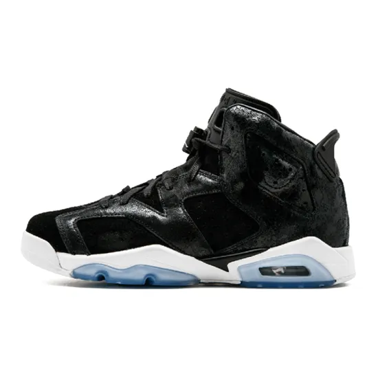 Jordan 6 Retro Heiress Black Suede GS