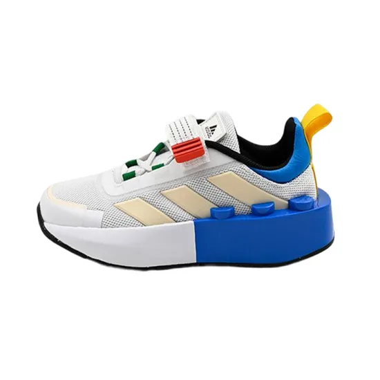 adidas Tech RNR Strap LEGO Cloud White Wonder White Shock Blue GS