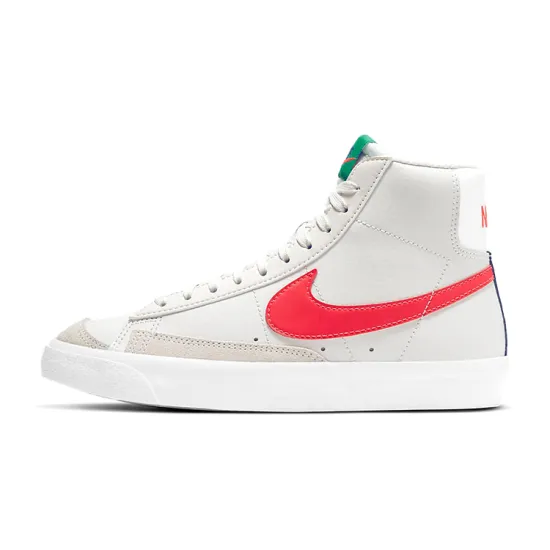 Nike Blazer Mid 77 GS Platinum Tint Bright Crimson