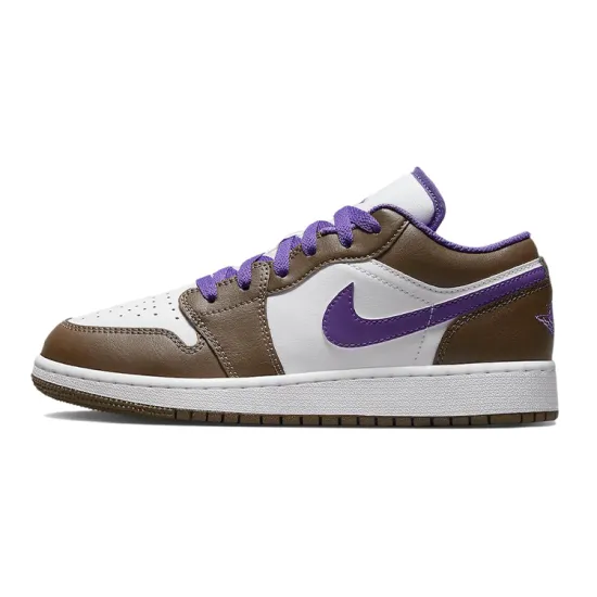 Jordan 1 Low Purple Mocha GS