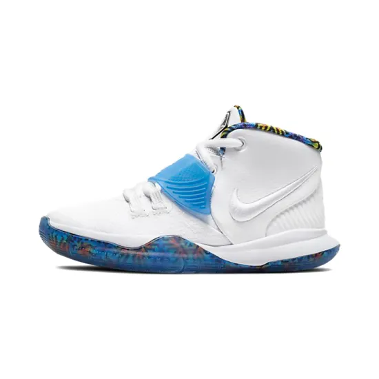 Nike Kyrie 6 White Sapphire Crimson PS