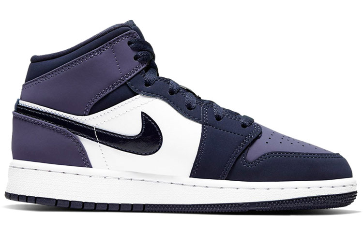 Jordan Air Jordan 1 Mid Sanded Purple GS