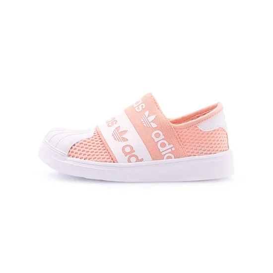Adidas Originals Superstar Series SMR 360 I Wear-Resistant Low-Top Toddler Shoes Pink Infant And Toddler