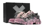 FILA Fluid Dirty Black Pink Slip Resistant, Abrasion Resistant, Breathable Low top Casual Shoes Unisex Black Pink