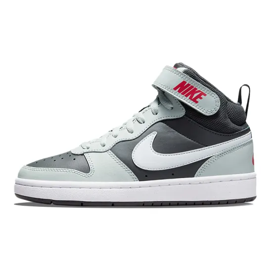Nike Court Borough Mid 2 'Medium Ash Light Silver' GS