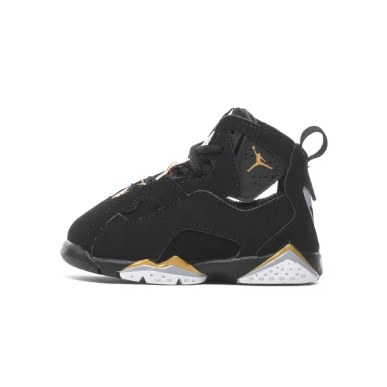 Jordan True Flight Black Wolf Grey Metallic Gold TD