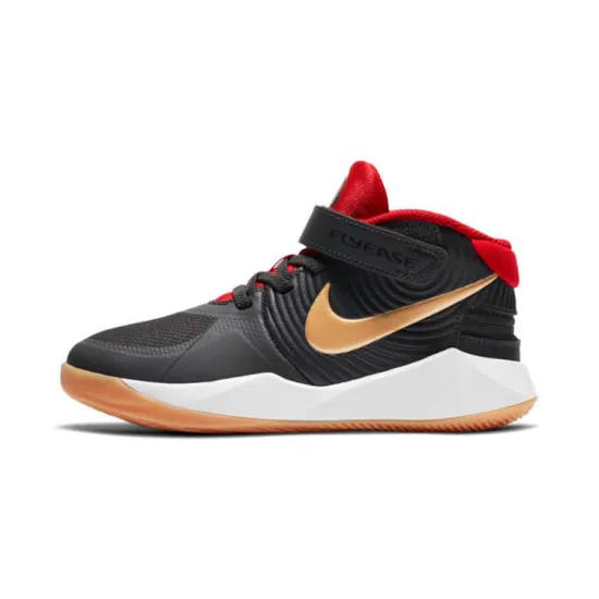 Nike Team Hustle D 9 FlyEase Kids" Basketball Shoes Pre-school
