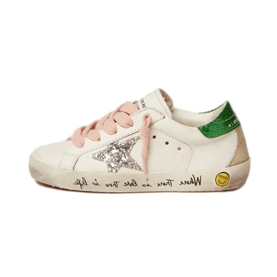 Golden Goose Super-Star Kids" Skateboarding Shoes Kids