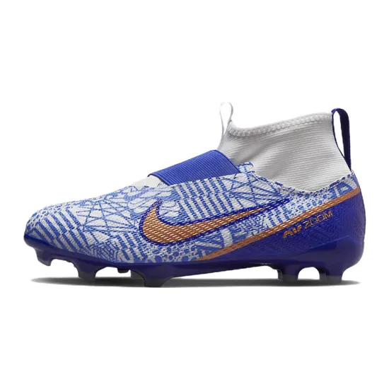 Nike Zoom Mercurial Superfly 9 Pro CR7 FG GS 'Azulejo'