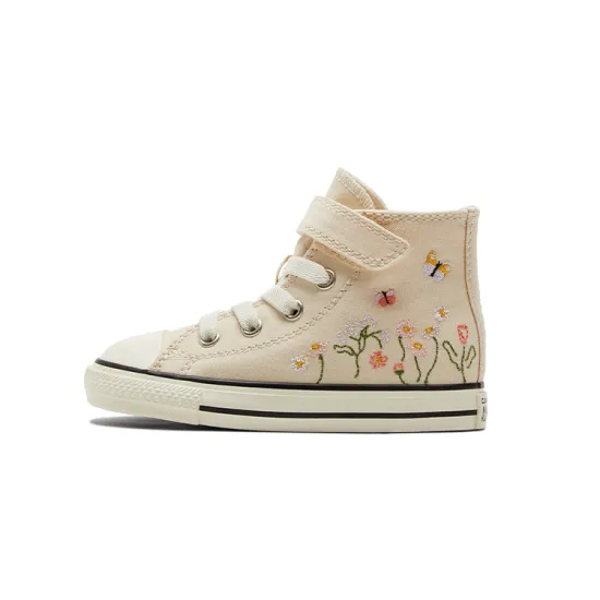 Converse Chuck Taylor All Star Easy-On High TD 'Embroidered Floral Print - Natural Ivory'