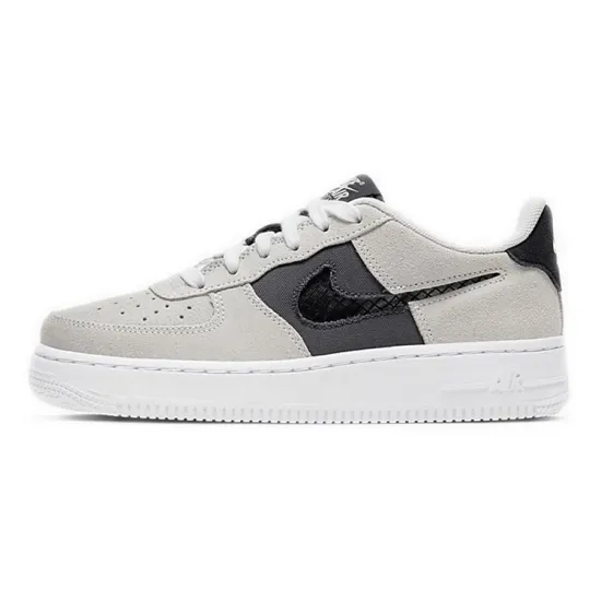 Nike Air Force 1 Low White Iron Grey GS