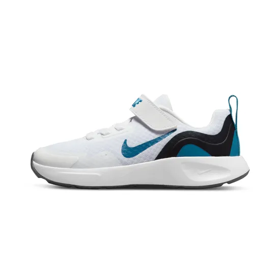 Nike Wearallday Low Top Kids' Running Shoes Blue White Children Aged 3 7 Years Old