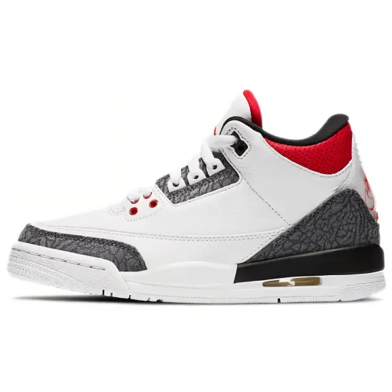 Jordan 3 Retro SE-T JP Fire Red Denim GS