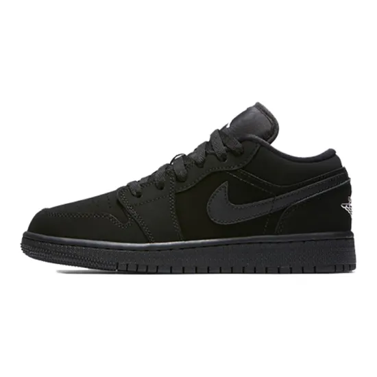 Jordan 1 Retro Low GS Triple Black