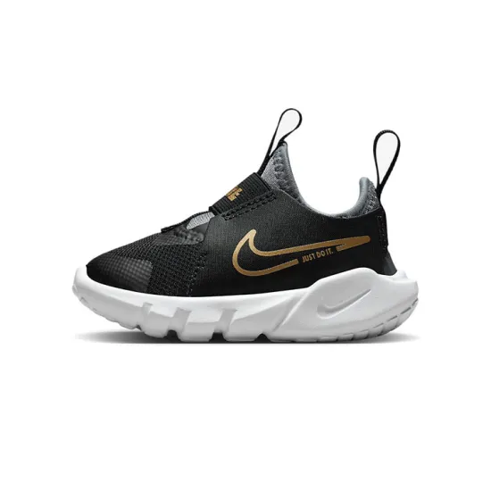 Nike Flex Runner 2 Anti Slip Wear Resistant Low Top Toddler Shoes Black Infant And Toddler