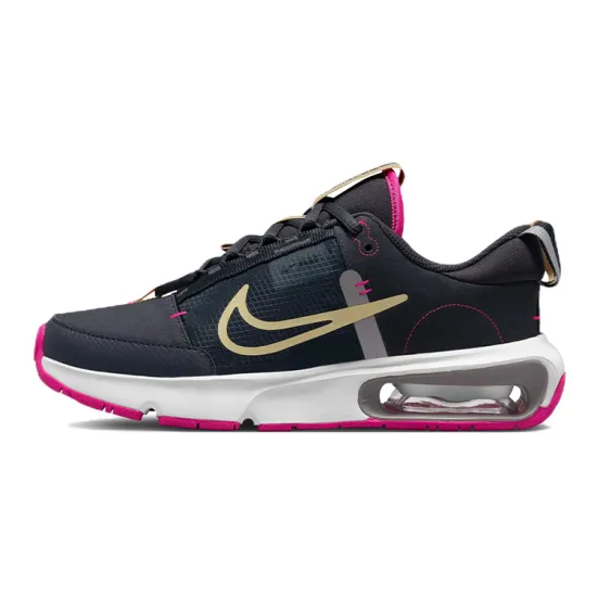 Nike Air Max Intrlk SE 'Off Noir Mtlc Gold Star Pink Prime' GS