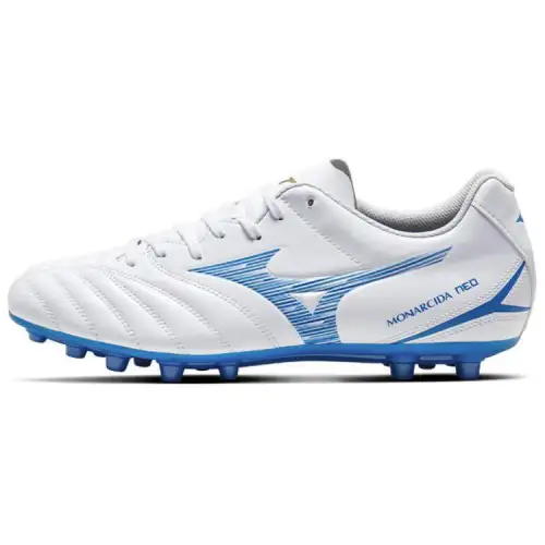 Mizuno Monarcida Neo 3 Comfortable Slip Resistant Soccer Shoes Unisex White