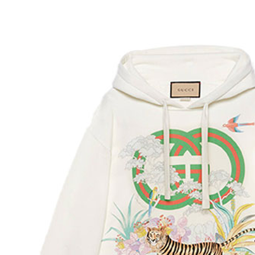 Женское худи Gucci x /THE NORTH FACE SS22 Logo (многоцветное) — фото 6