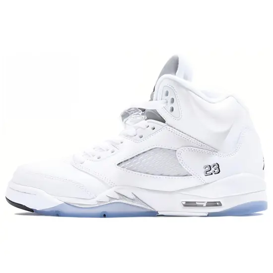 Jordan 5 Retro Metallic White 2015 GS