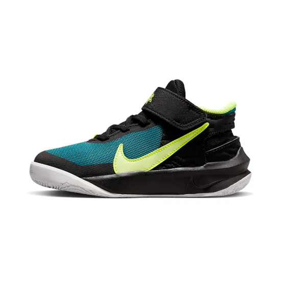 Nike Team Hustle D 10 Black Barely Volt PS