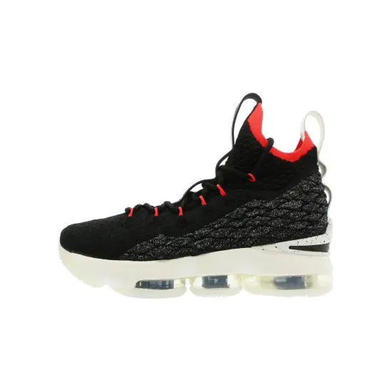 Nike LeBron 15 Black Bright Crimson GS