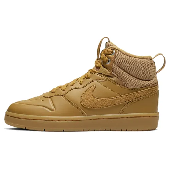 Nike Court Borough Mid 2 Boot Wheat GS