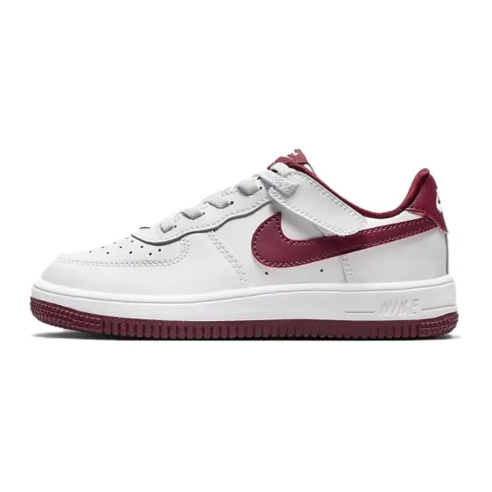 Nike Force 1 Low EasyOn PS 'White Team Red'