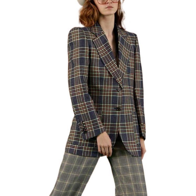 Женская куртка Gucci Jacket (коричневая) — фото 3