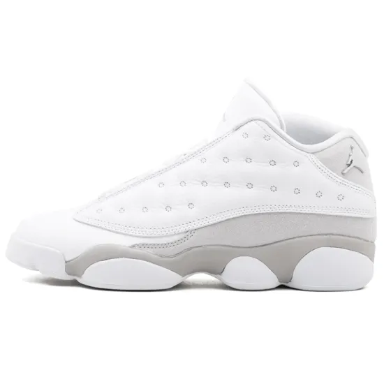 Jordan 13 Retro Low Pure Platinum GS