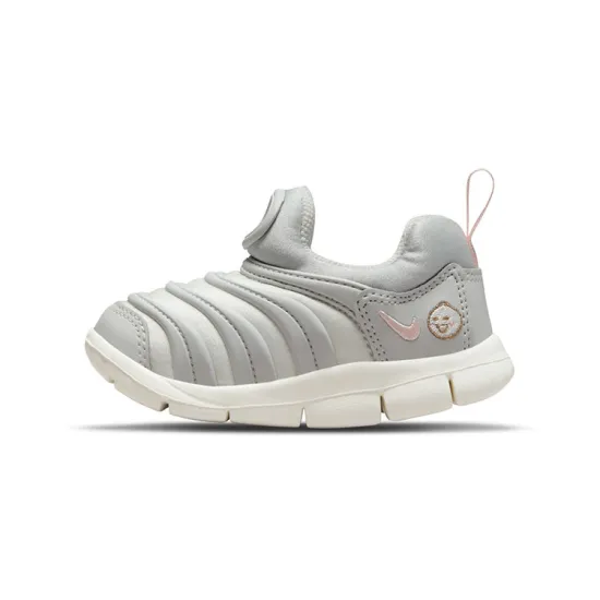 Nike Dynamo Free SE Slip Resistant Cushioning Abrasion Resistant Low Top Toddler Shoes Gray Infant And Toddler