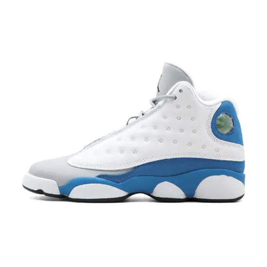 Jordan 13 Retro White Italy Blue GS