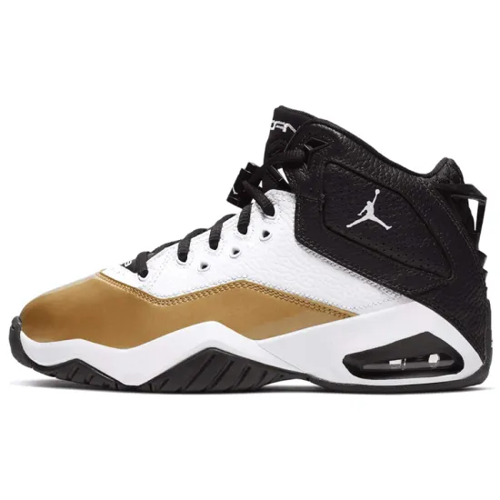 Air Jordan B'Loyal 'White Black Gold' GS