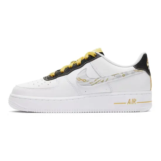Nike Air Force 1 Low Gold Link Zebra GS