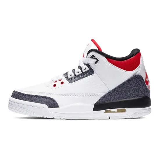 Jordan 3 Retro SE Fire Red Denim GS
