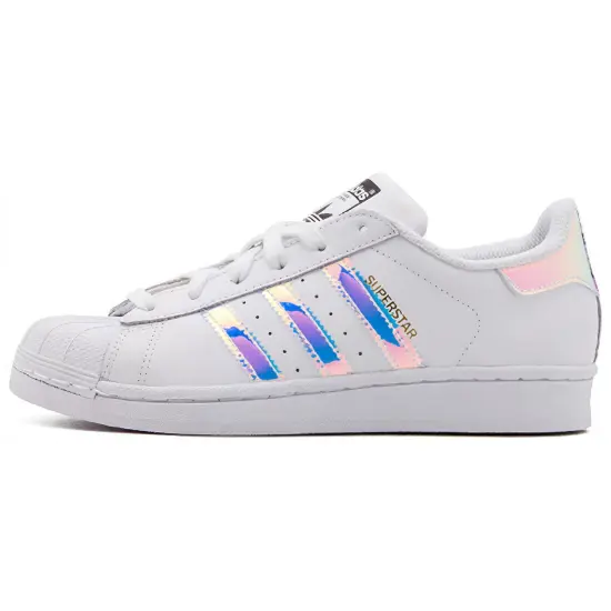 Adidas Superstar White Iridescent Youth
