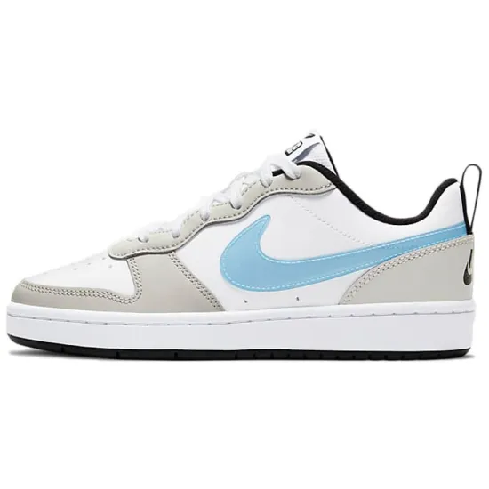 Nike Court Borough Low 2 'Blue Brown White' GS