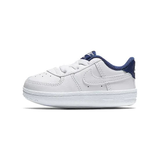 Nike Air Force 1 Crib Low-Top Toddler Shoes White Blue Infant And Toddler