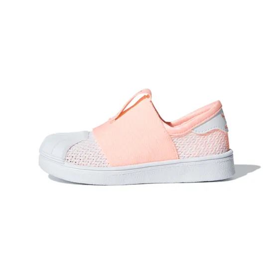 Adidas Originals Slip Resistant Low Top Toddler Shoes Pink White Infant And Toddler