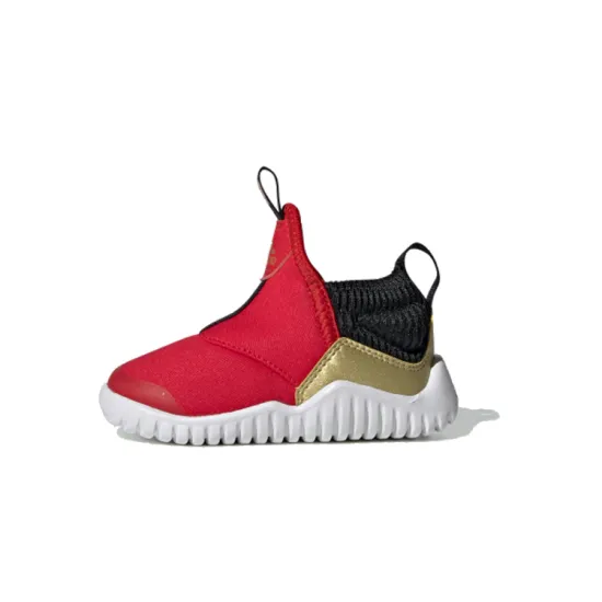 Adidas Rapidazen I Breathable Lightweight Low-Top Toddler Shoes Red Gold Infant And Toddler