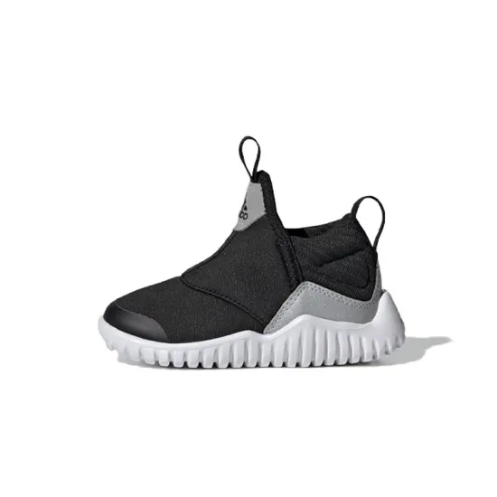 Adidas Rapidazen I Low-Top Running Shoes Black Gray White Infant And Toddler