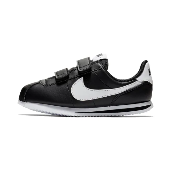 Nike Cortez Basic SL Black White PS