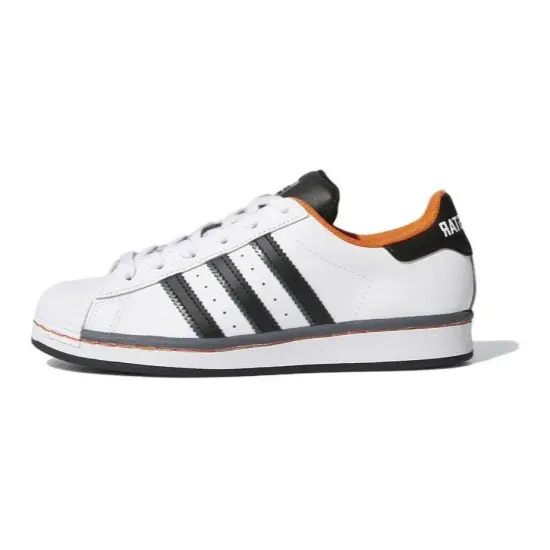 Adidas Superstar Cloud White Orange GS