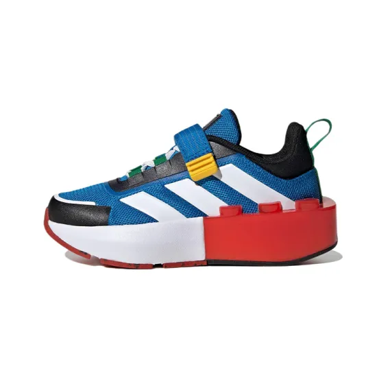 adidas Tech Runner  LEGO X  EL Little Kid 'White Shock Blue'