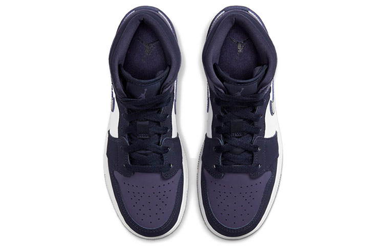 Jordan Air Jordan 1 Mid Sanded Purple GS