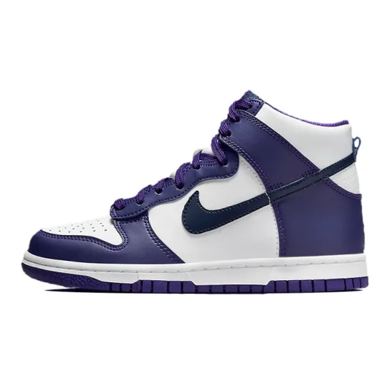 Nike Dunk High Electro Purple Midnight Navy GS
