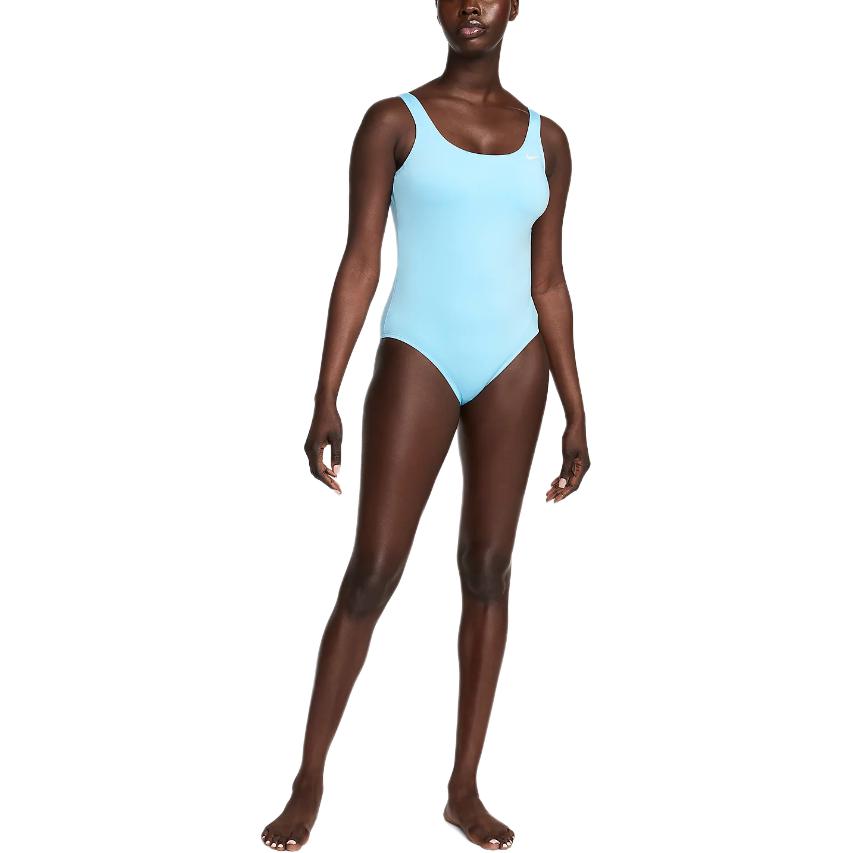 Nike Swim Essential One piece Swimsuit Women’s Aqua Royal Blue