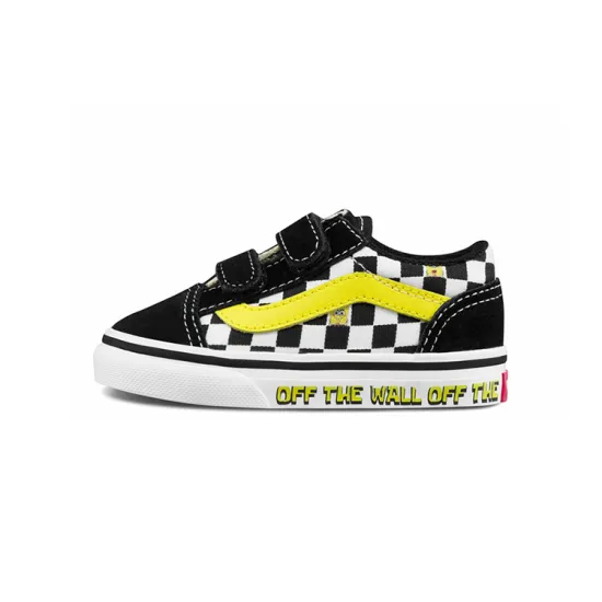 Vans Old Skool  SpongeBob SquarePants X  Velcro Toddler 'Off The Wall'