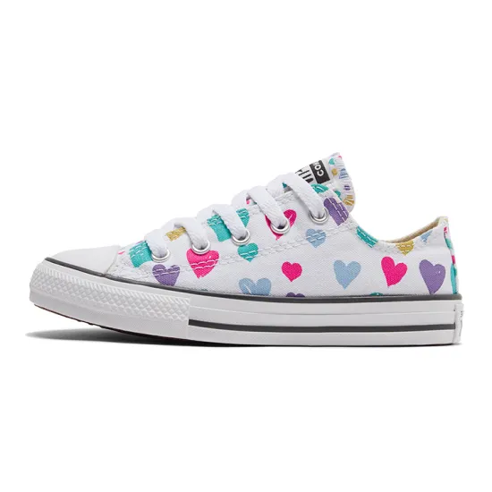 Converse Chuck Taylor All Star Low GS 'Hearts'