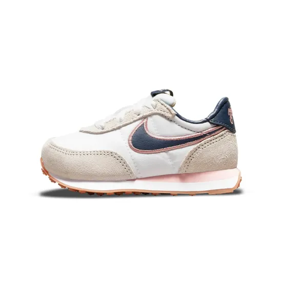 Nike Waffle Trainer 2 SE Low-Top Toddler Shoes Apricot Blue Powder Infant And Toddler